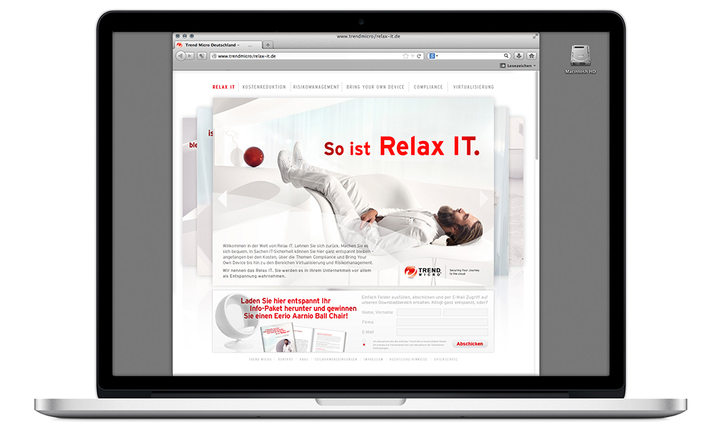 Trend Micro Website 1